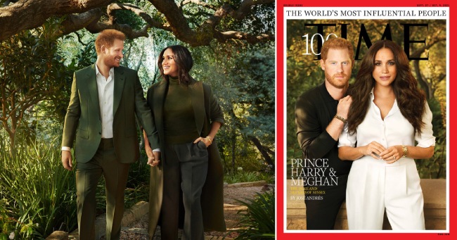 Prince Harry and Meghan are on Time’s ‘100 most influential people’ in list