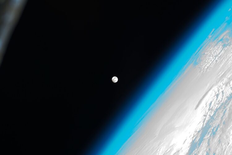 A beautiful photo of the moonrise from the International Space Station has been shared by NASA