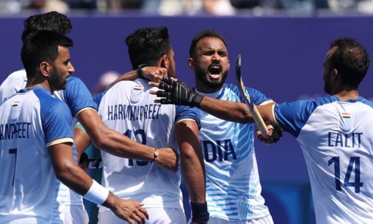 The unbeaten India men’s hockey team has qualified for the quarterfinals at the Paris Olympics