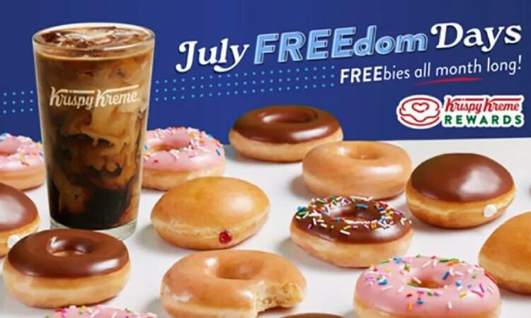 How to Get Free Iced Coffee and Doughnuts at Krispy Kreme