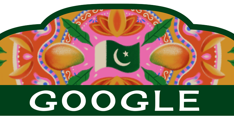 Google doodle celebrates the Pakistan’s Independence Day