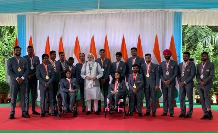 India’s Paralympians Shine in Paris, Celebrate Victory with PM Modi