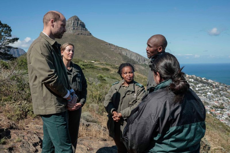 A visit to Cape Town by Prince William and Robert Irwin, son of Steve Irwin