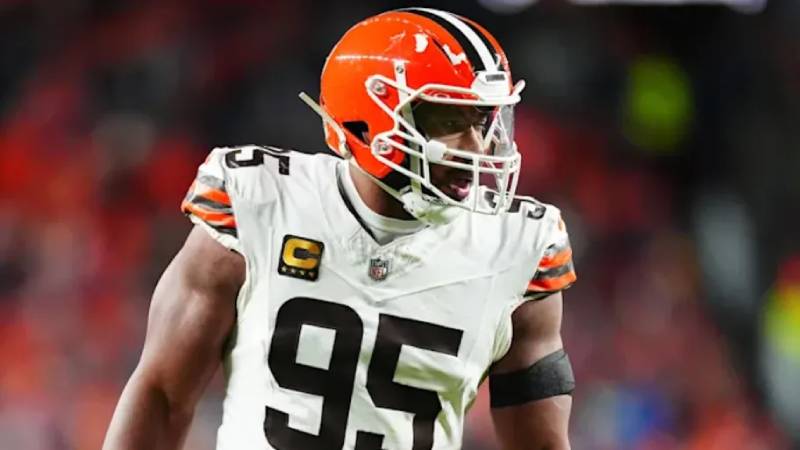 Myles Garrett Makes History as Youngest NFL Player to Hit 100 Career Sacks