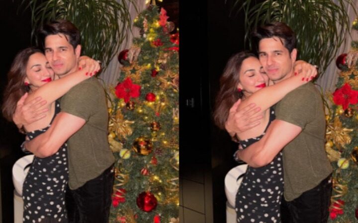 In a Christmas photo with Sidharth Malhotra, Kiara Advani wears polka dots and fans react to the look