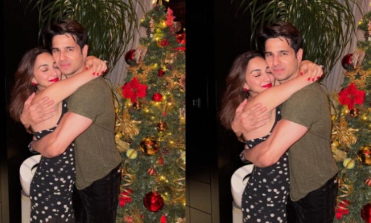 In a Christmas photo with Sidharth Malhotra, Kiara Advani wears polka dots and fans react to the look